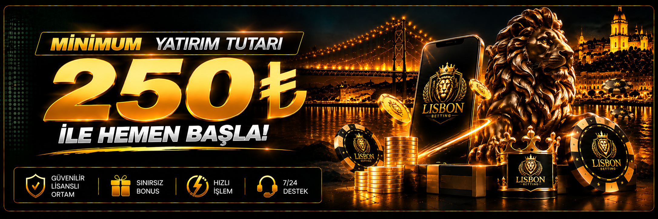 Minimum 250 TL yatırım imkanı 